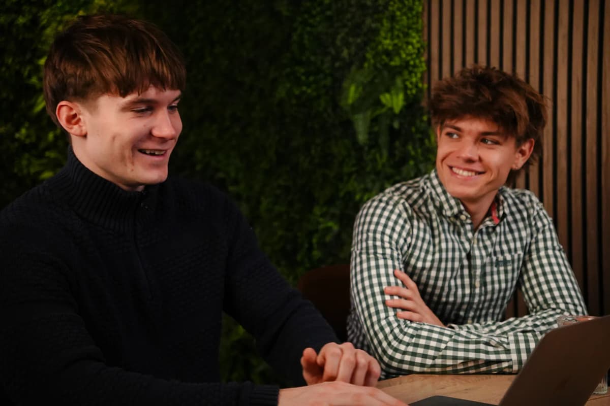 Ejnar og Morten - grundlæggere af WEBMAGI